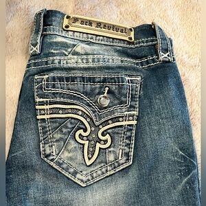 Women’s Rock Revival Jeans, Size 28